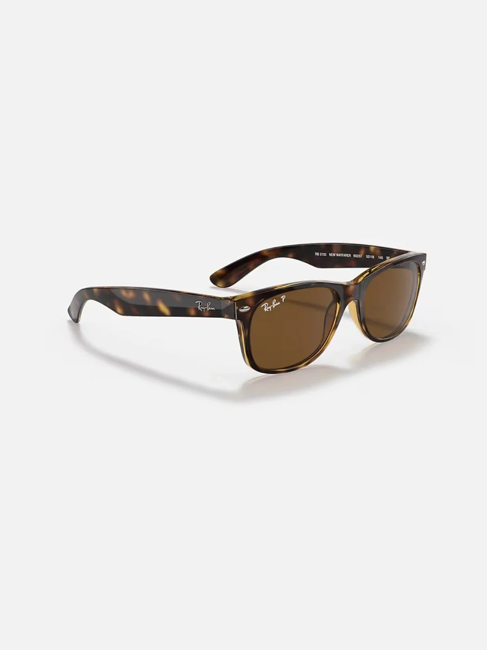 Ray-Ban Men’s Tortoiseshell Brown Sunglasses New Wayfarer